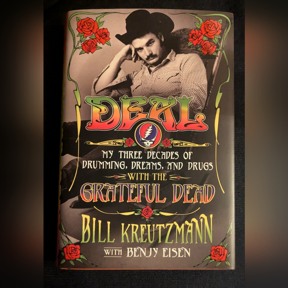 Signed First Edition Grateful Dead Bill Kreutzmann Book 'Deal'